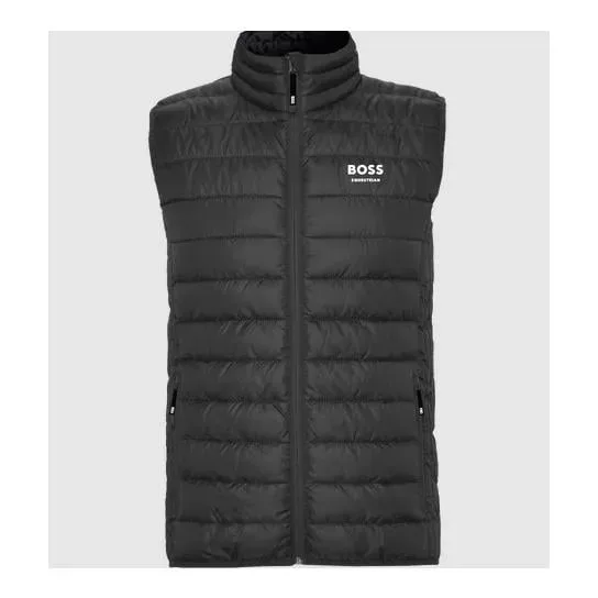 BOSS Equestrian Weste Puffer Monza - Graphit -  Grösse Bekleidung Herren: XL