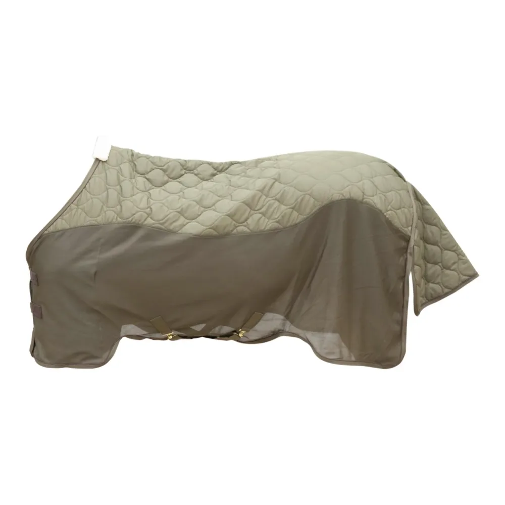 Kentucky Fleecedecke Combo Cooler Transport - Pine Green -  Grösse Pferdedecken: 130 cm