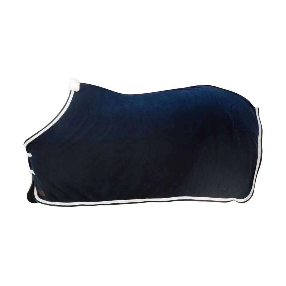 Kentucky Fleecedecke Plaited Rope - Navy -  Grösse Pferdedecken: 125 cm