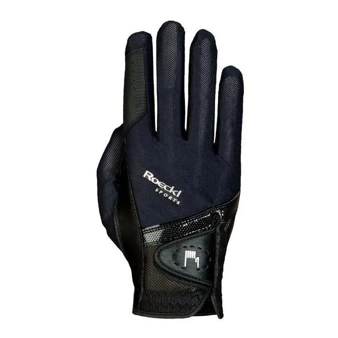 Roeckl Reithandschuh Madrid - schwarz Farbe: Schwarz, Grösse Handschuhe: 10.5