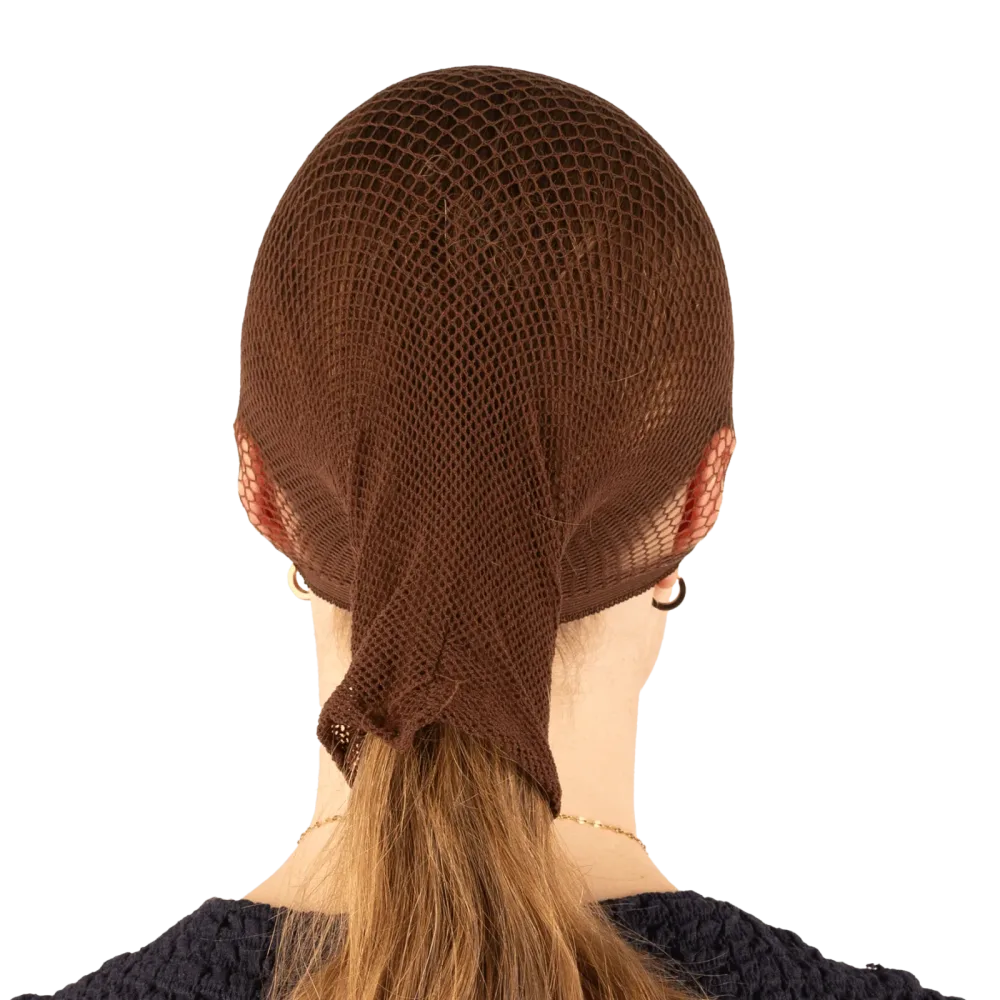 Kentucky Haarnetz 2 Stück - Dunkelbraun -  Farbe: Dunkelbraun, Grösse: One Size