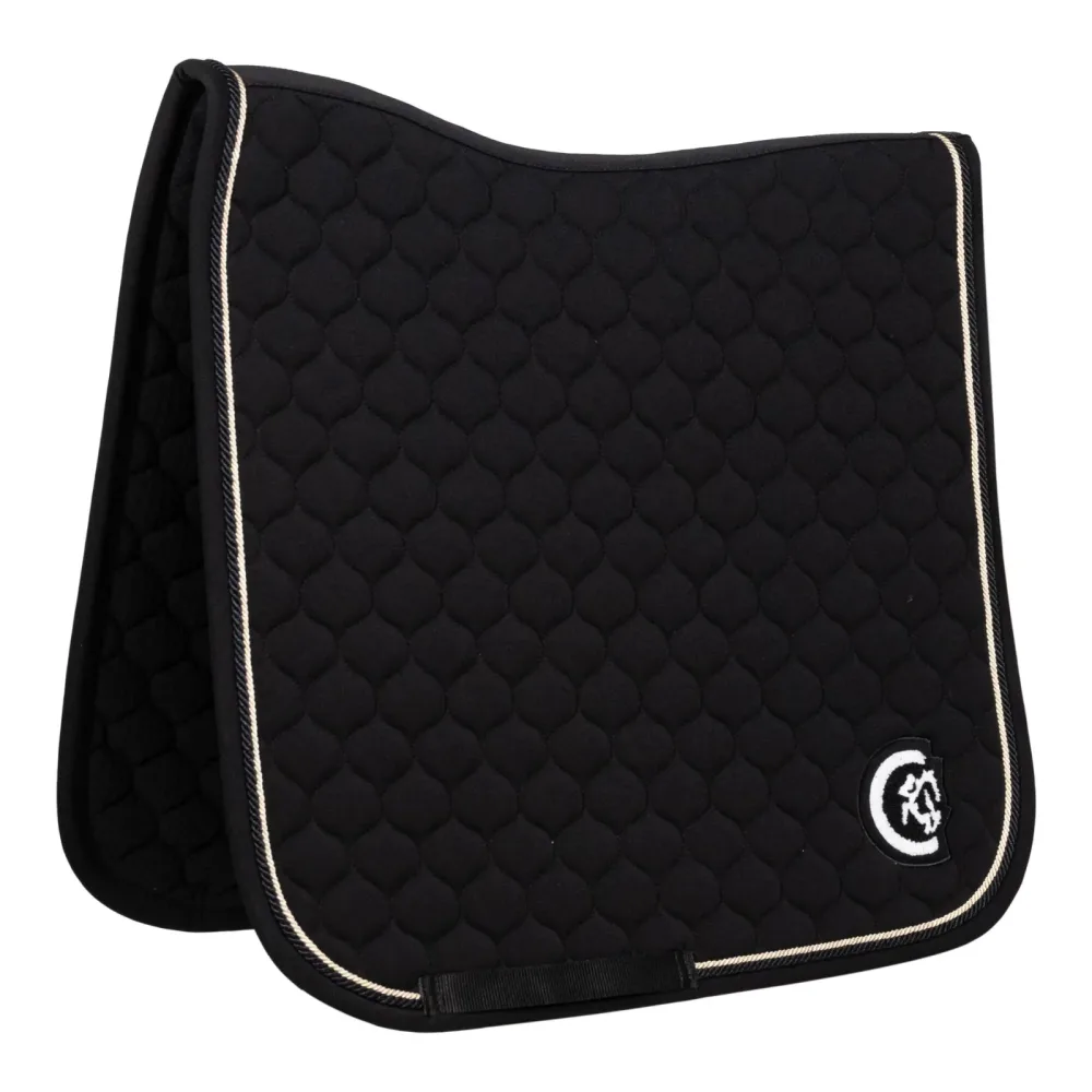 Kentucky Schabracke onion quilt 3D logo Dressur - Schwarz -  Grösse: One Size, Farbe: Schwarz