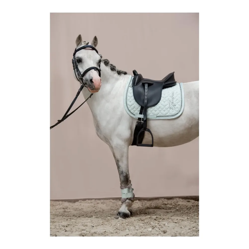 Eskadron Schabracke Cotton Glitter Crystal Shetty Classic Sports SS24 - Powder Green -