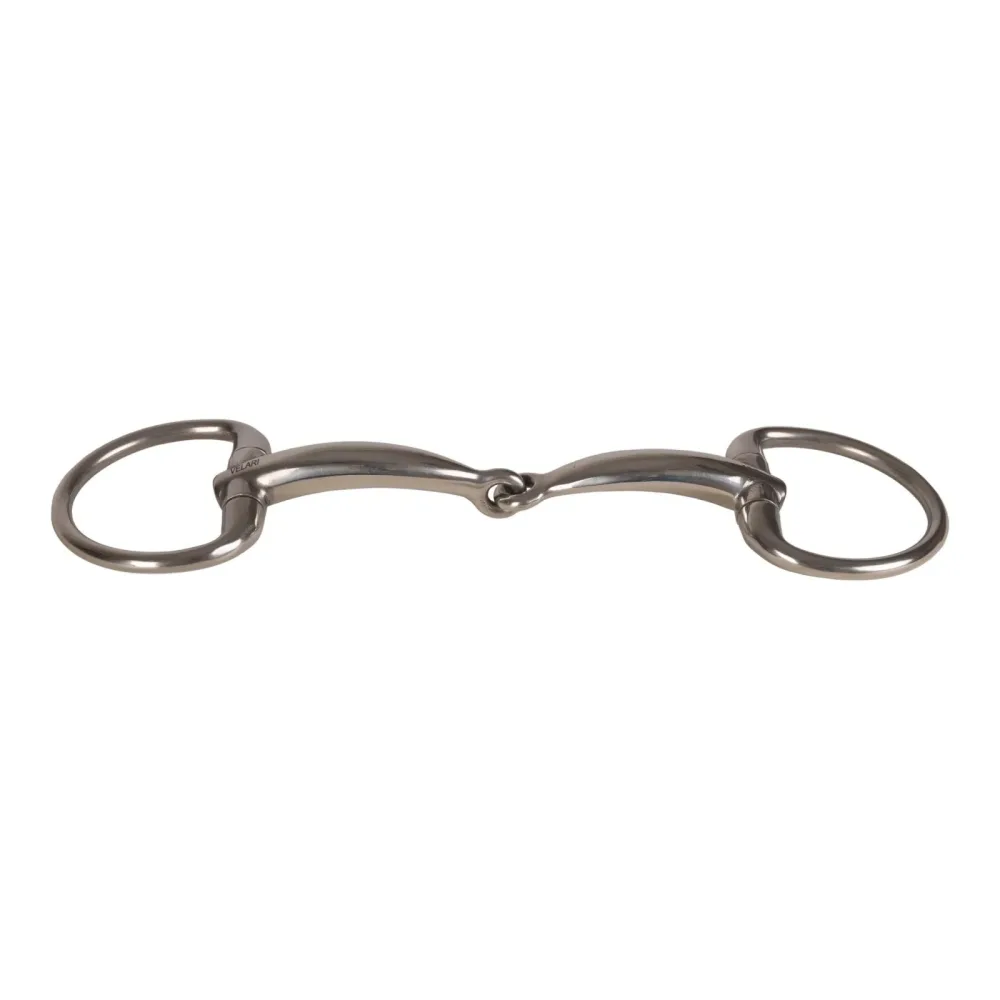 Velari Einfach Gebrochene Olivenkopftrense Edelstahl 16mm Gebisslängegrösse: 12.5 cm