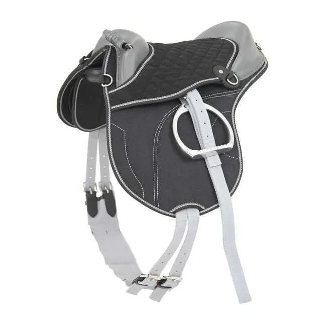 Waldhausen Reitkissen für Kids - schwarz/grau Grösse: 42 cm (16.5