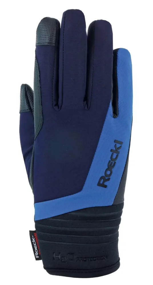 Roeckl Winterreithandschuh Winsford - evening blue Grösse Handschuhe: 6