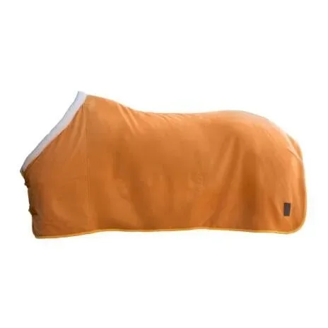 HKM Abschwitzdecke Arezzo - Senf -  Farbe: Senf, Grösse Pferdedecke: 135 cm