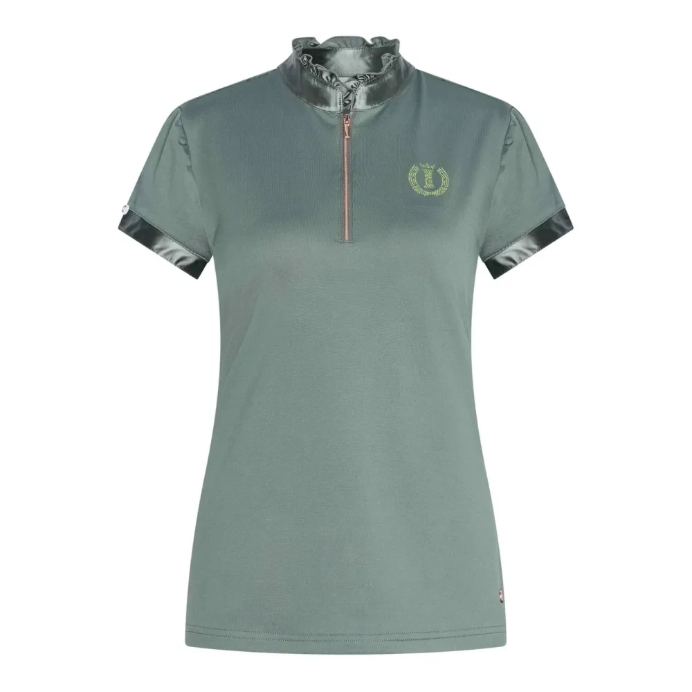 Imperial Riding Poloshirt IRHAnna Damen - Dark Sage -  Grösse Bekleidung Damen: M