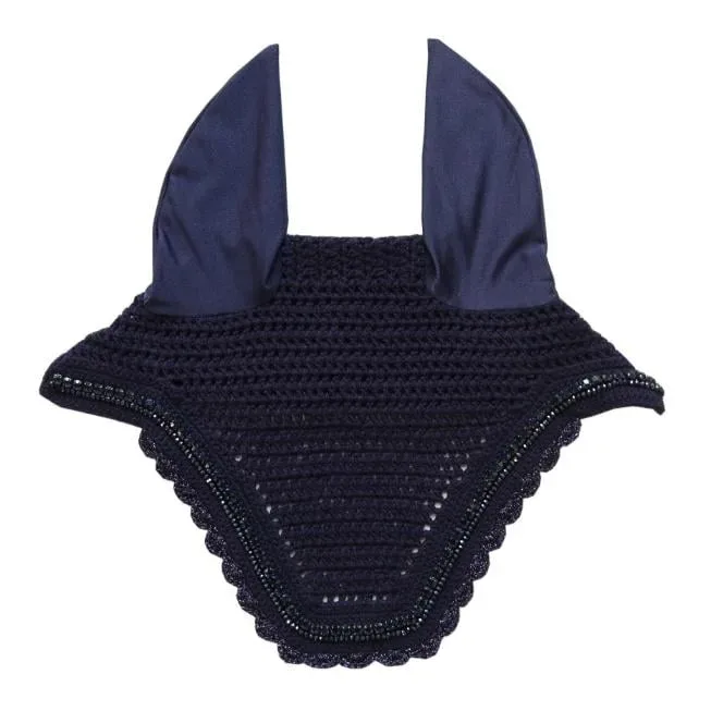 Kentucky Ohrengarn Wellington Stone & Pearl - dark navy Grösse Pferd: WB, Farbe: Dark Navy