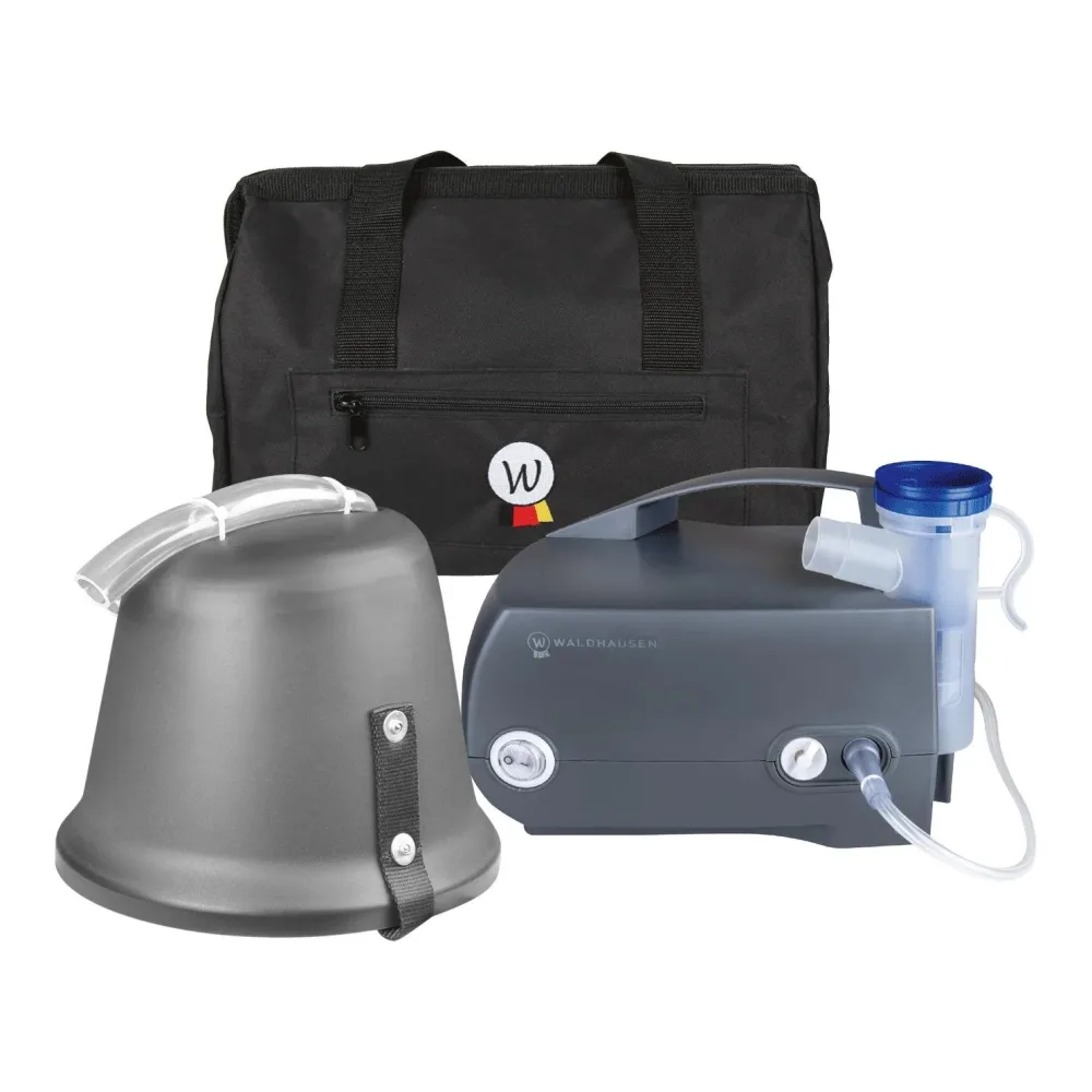Waldhausen Health + Care Inhaliergerät - Grau/Braun -