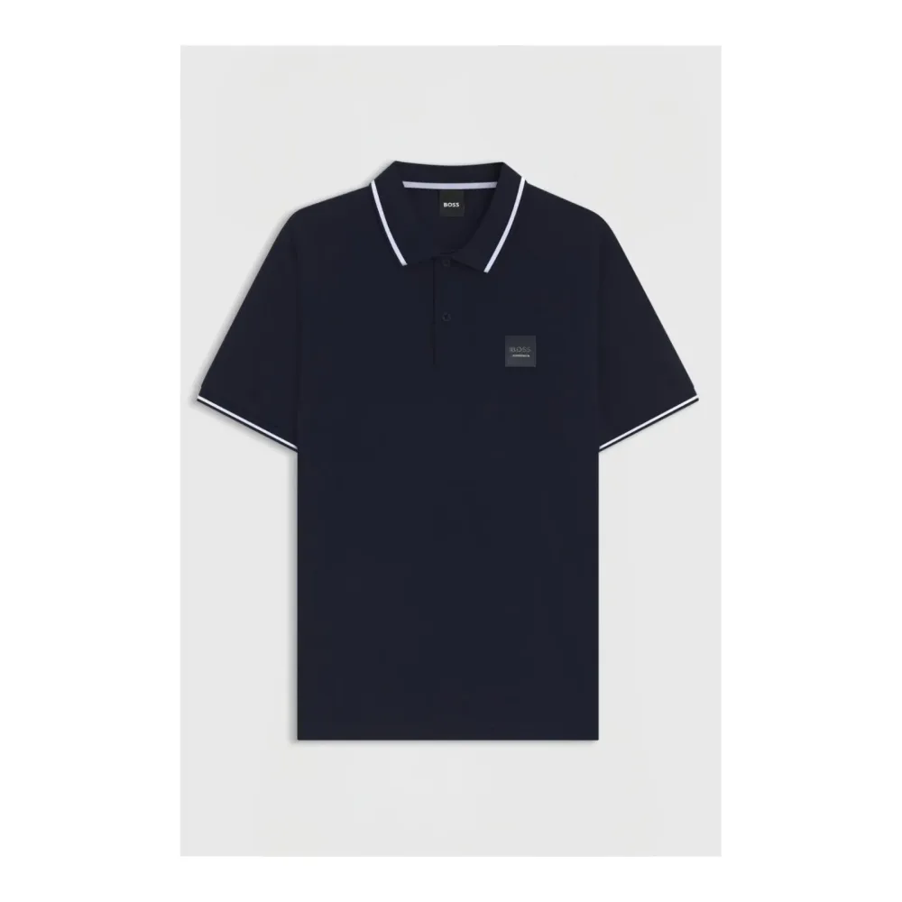 BOSS Equestrian Poloshirt Pam Patch Herren - Sky Captain -  Grösse: M, Farbe: Sky Captain