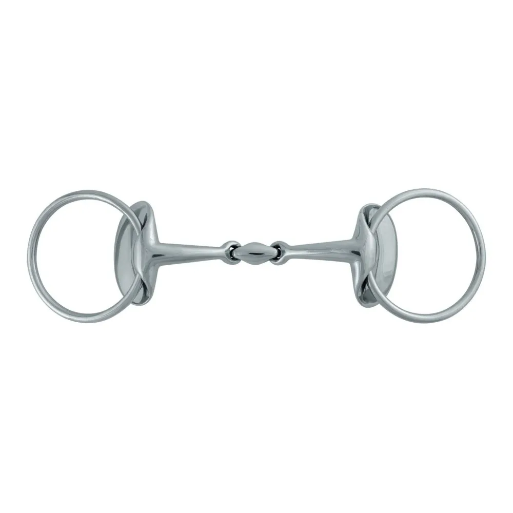 Stübben Silver Wings Trense Wassertrense doppelt gebrochen Stärke: 14 mm, Gebisslängegrösse: 12.5 cm
