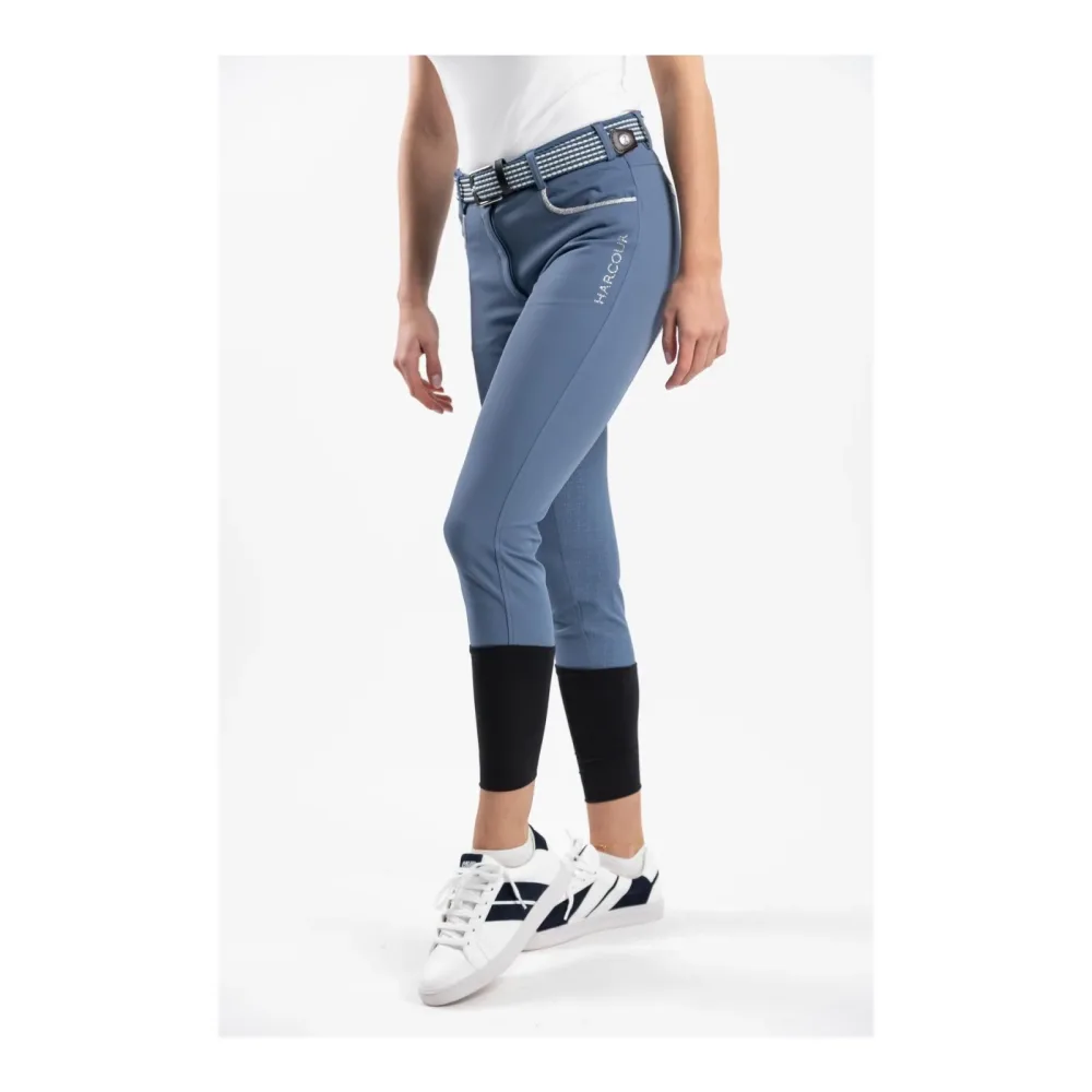 Harcour Reithose Vogue Vollbesatz Damen - Lavender -  Grösse Bekleidung Damen: 44