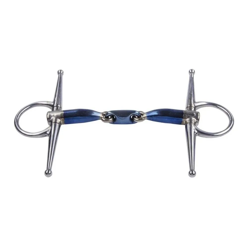 Trust Knebeltrense doppelt gebrochen eliptical 16mm Gebisslängegrösse: 13.5 cm