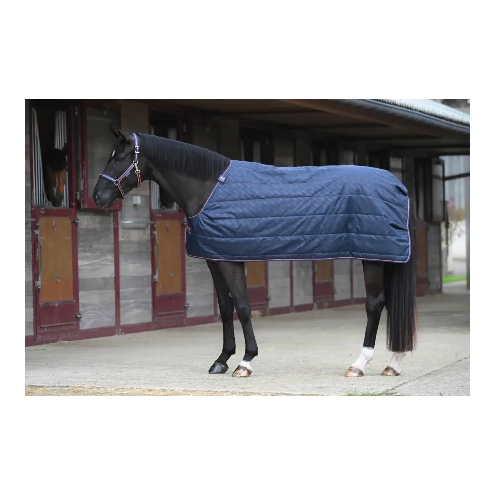 Bucas Liner Therapy 150g - Navy/Orange -  Grösse Pferdedecken: 125 cm