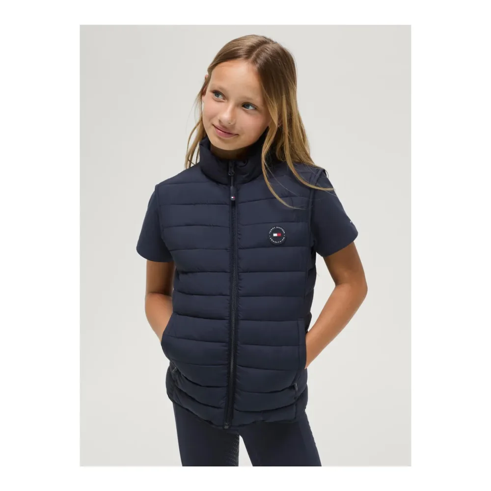 Tommy Hilfiger Equestrian Steppweste Serano Kinder - Desert Sky -  Grösse Kinder: 152