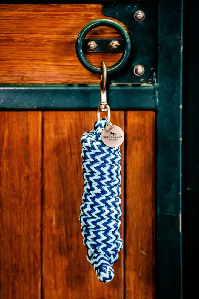 Horseware Führstrick Signature - Navy/Blue Haze -  Grösse: One Size, Farbe: Navy/Blue Haze