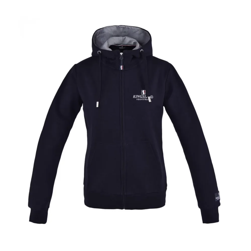 Kingsland Sweatjacke Classic Unisex - navy Farbe: Navy, Grösse Bekleidung Unisex: XXXS