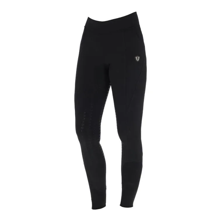 Covalliero Reitleggings Kinder F/S 2026 - Black -  Farbe: Black, Grösse Bekleidung Kinder: 128/134