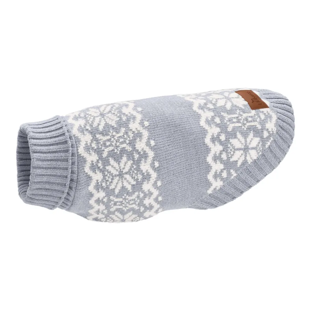 Hunter Hundepullover Birka - Graublau -  Farbe: Graublau, Grösse: 35