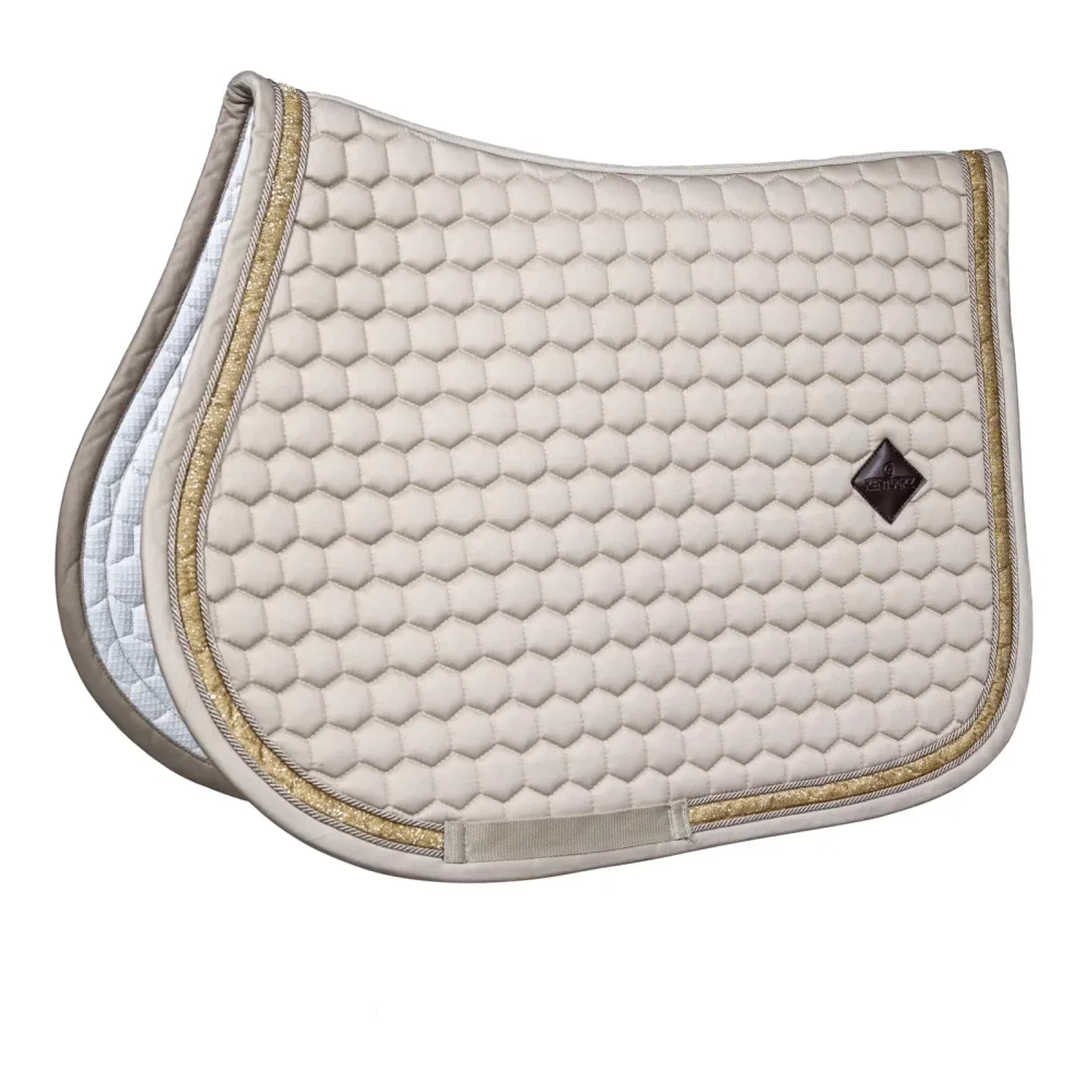 Kentucky Schabracke glitzer band Springen - Beige -  Farbe: Beige, Grösse: One Size