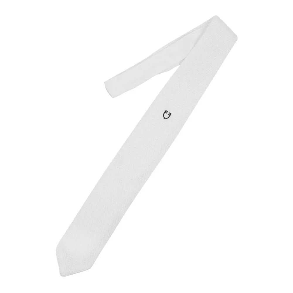 Equestro Turnierkrawatte GP - Weiss -