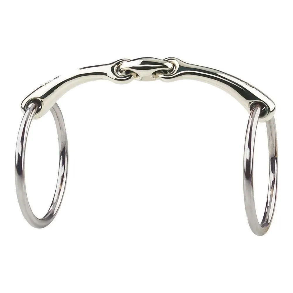Sprenger Trense Dynamic RS Sensogan, 16mm, doppelt gebrochen, Ringe Edelstahl rostfrei Gebisslängegrösse: 14.5 cm