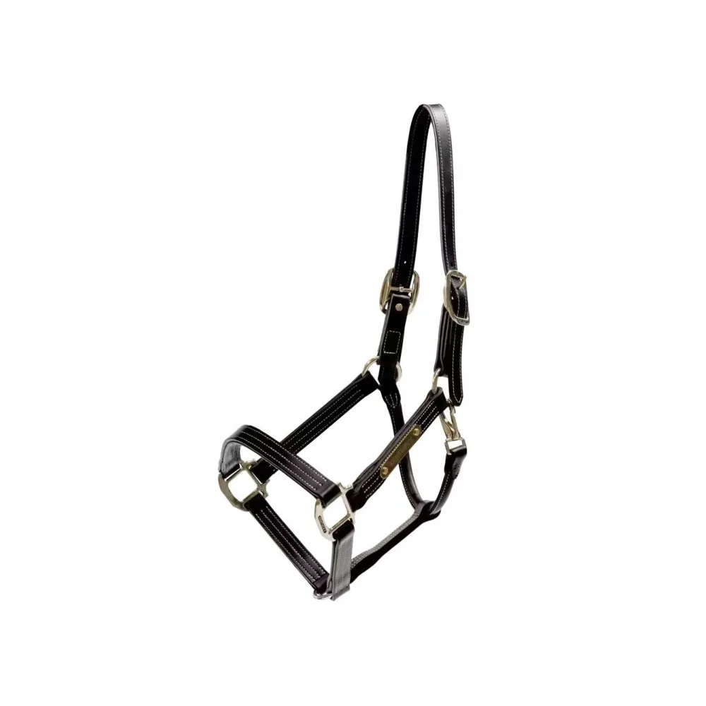 Kentucky Leder Halfter Wellington - Schwarz -  Grösse Pferd: Cob, Farbe: Schwarz