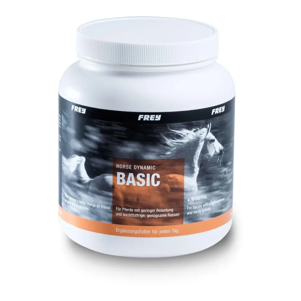 Frey Zusatzfutter Horse Dynamic Basic + Mineral - Weiss -  Grösseneinheiten : 1 kg
