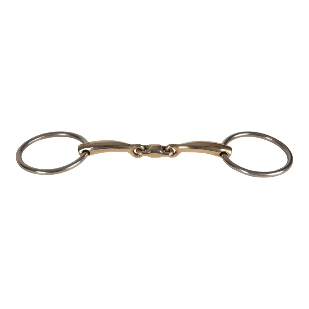 Velari Doppelt Gebrochene Wassertrense Sweet Copper 16mm Gebisslängegrösse: 12.5 cm