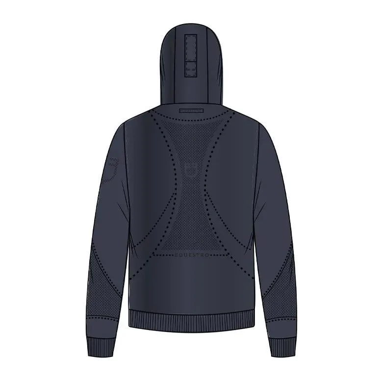 Equestro Hoodie Seamless Damen - Navy Blazer -  Grösse: XS