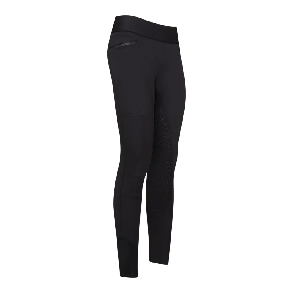 Imperial Riding Reitleggings IRHEl Capone FullGrip - Schwarz -  Grösse Bekleidung Kinder: 134
