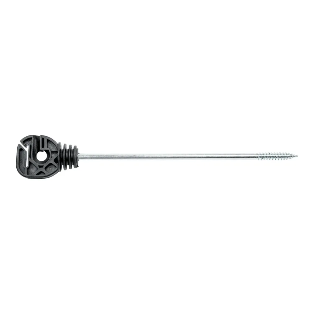 Mainer Langstiel-Seil/Bandisolator - Schwarz -