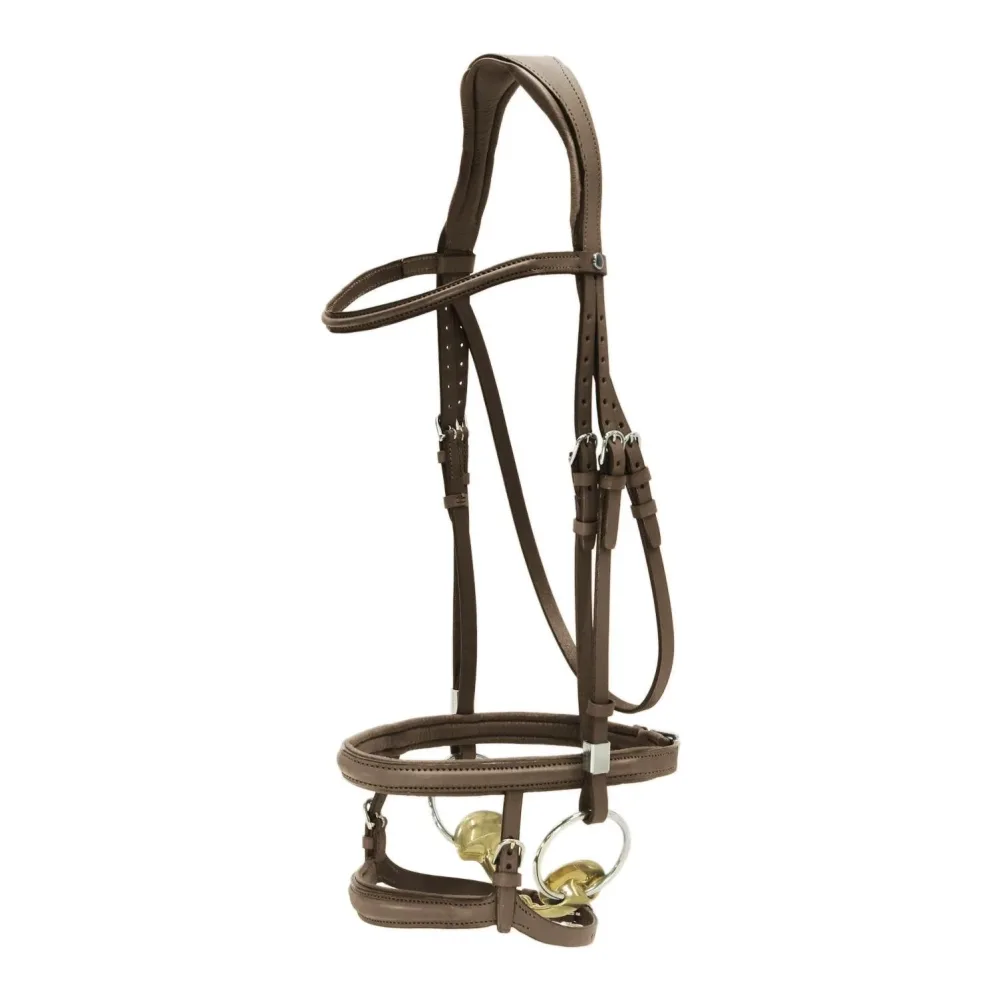 Stübben Zaum 2700 Pro Jump Tandem - ebony Grösse: VB