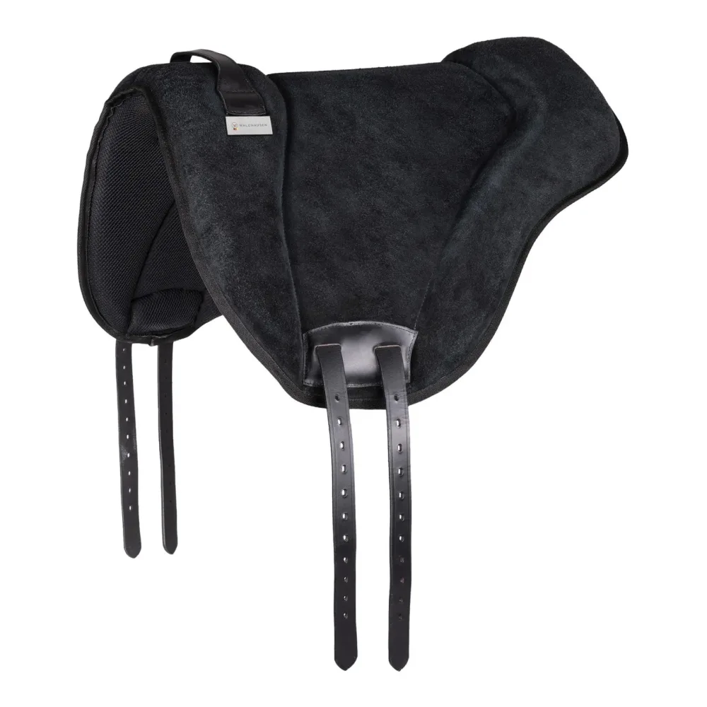 Waldhausen Reitpad Wildleder - Schwarz -  Grösse Pferd: Pony