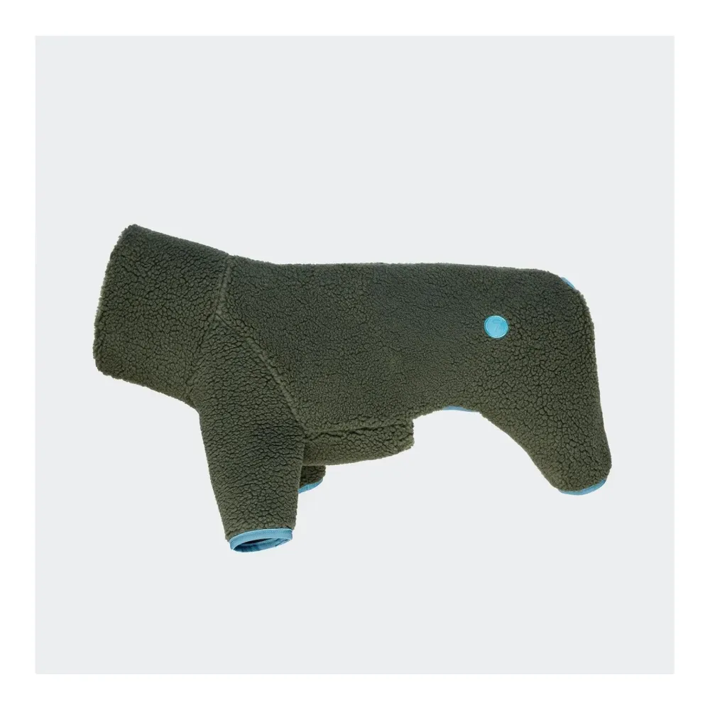 Cloud 7 Hundepullover Cornwall Teddy - Olive -  Grösse: 2