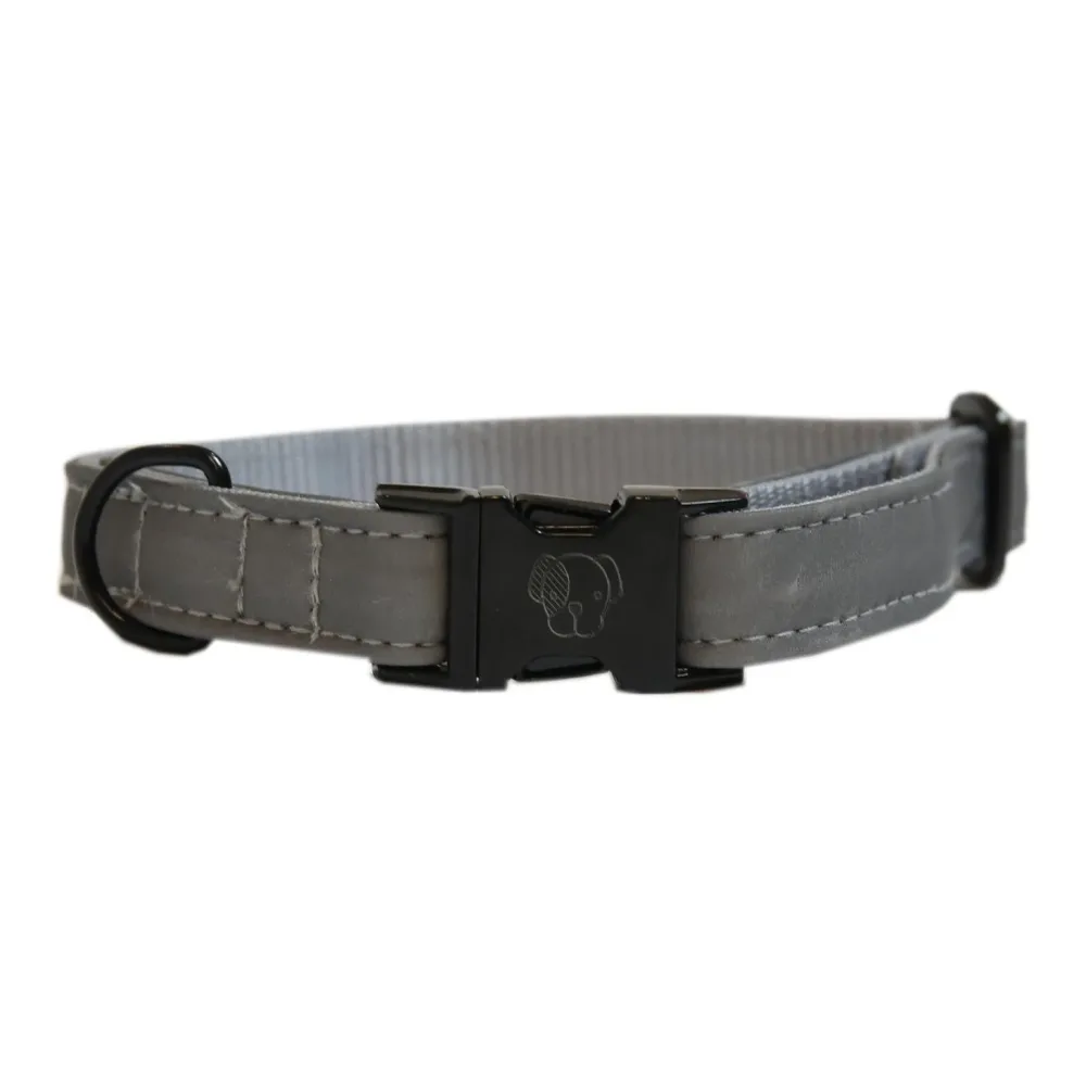Kentucky Dogwear Hundehalsband Reflective - silber Grösse Hundehalsband: XL