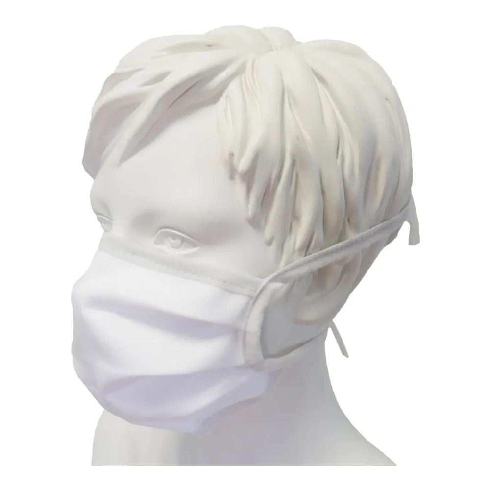 EQuest Mundschutz zum binden 5er Pack - Weiss -