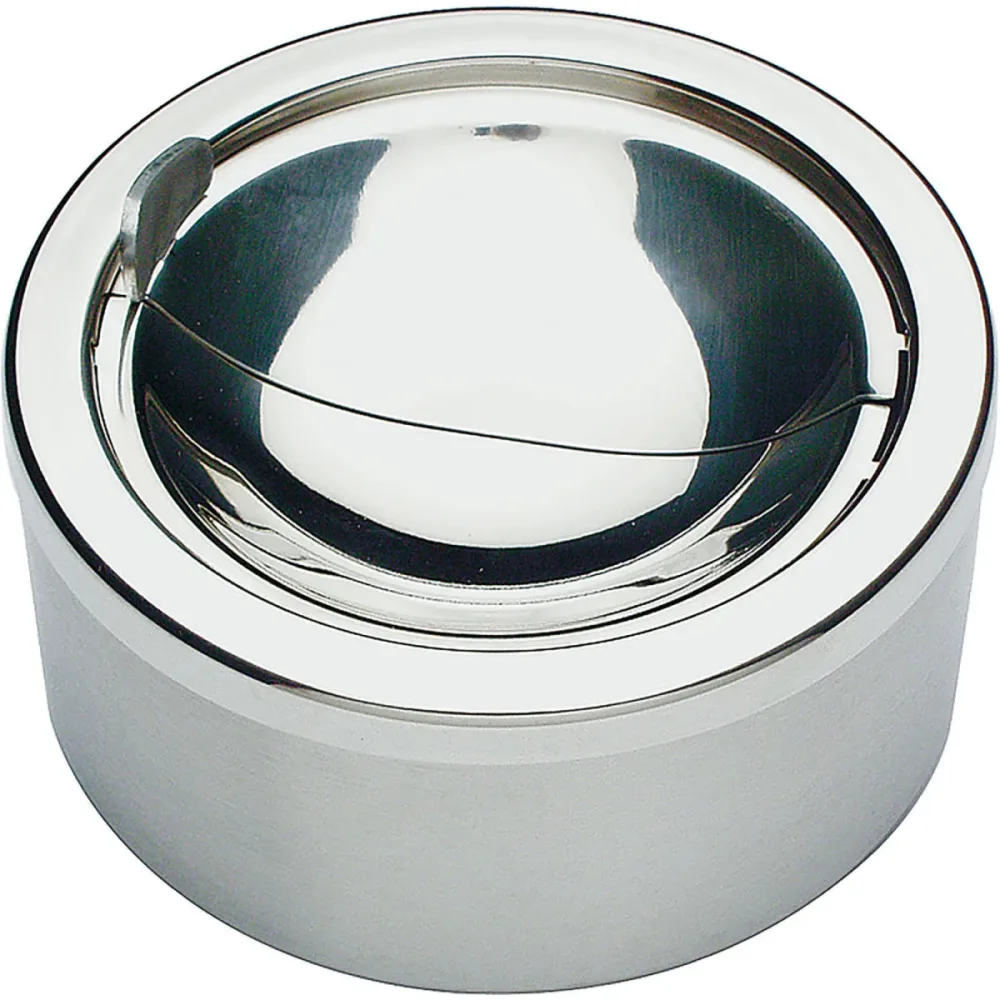 APS Aschenbecher; 12x7 cm (ØxH); silber