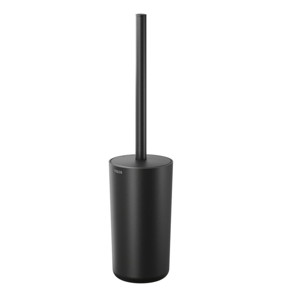 TIGER Carv Toilettenbürste mit Halter freistehend; 8.8x39.1x8.8 cm (LxHxT); schwarz