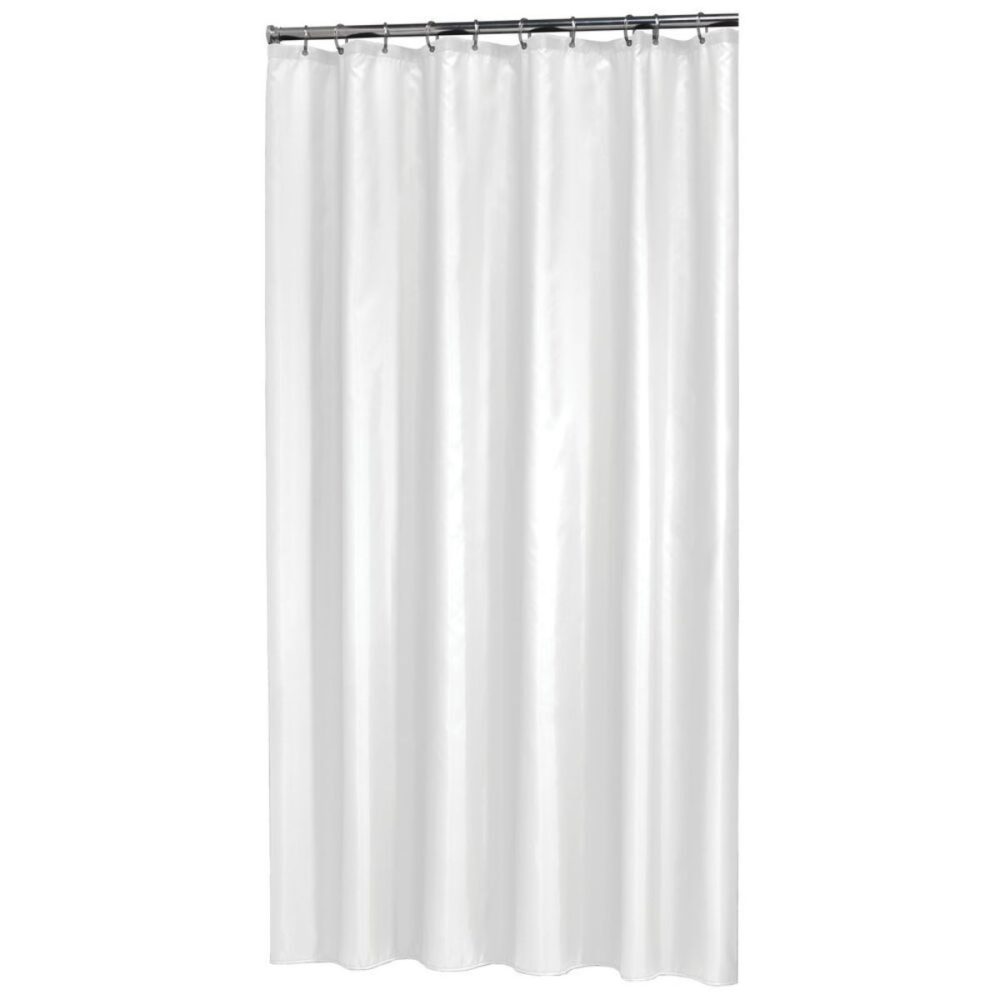 Sealskin Madeira Duschvorhang 180x200 cm Polyester Grau; 180x200 cm (LxH); weiss