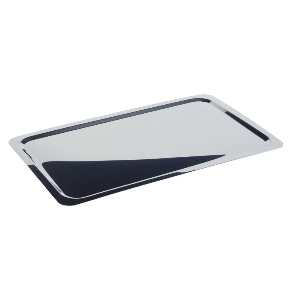 APS Tablett Profi Line; GN 1/1, 53x32.5x1 cm (LxBxH); silber; rechteckig