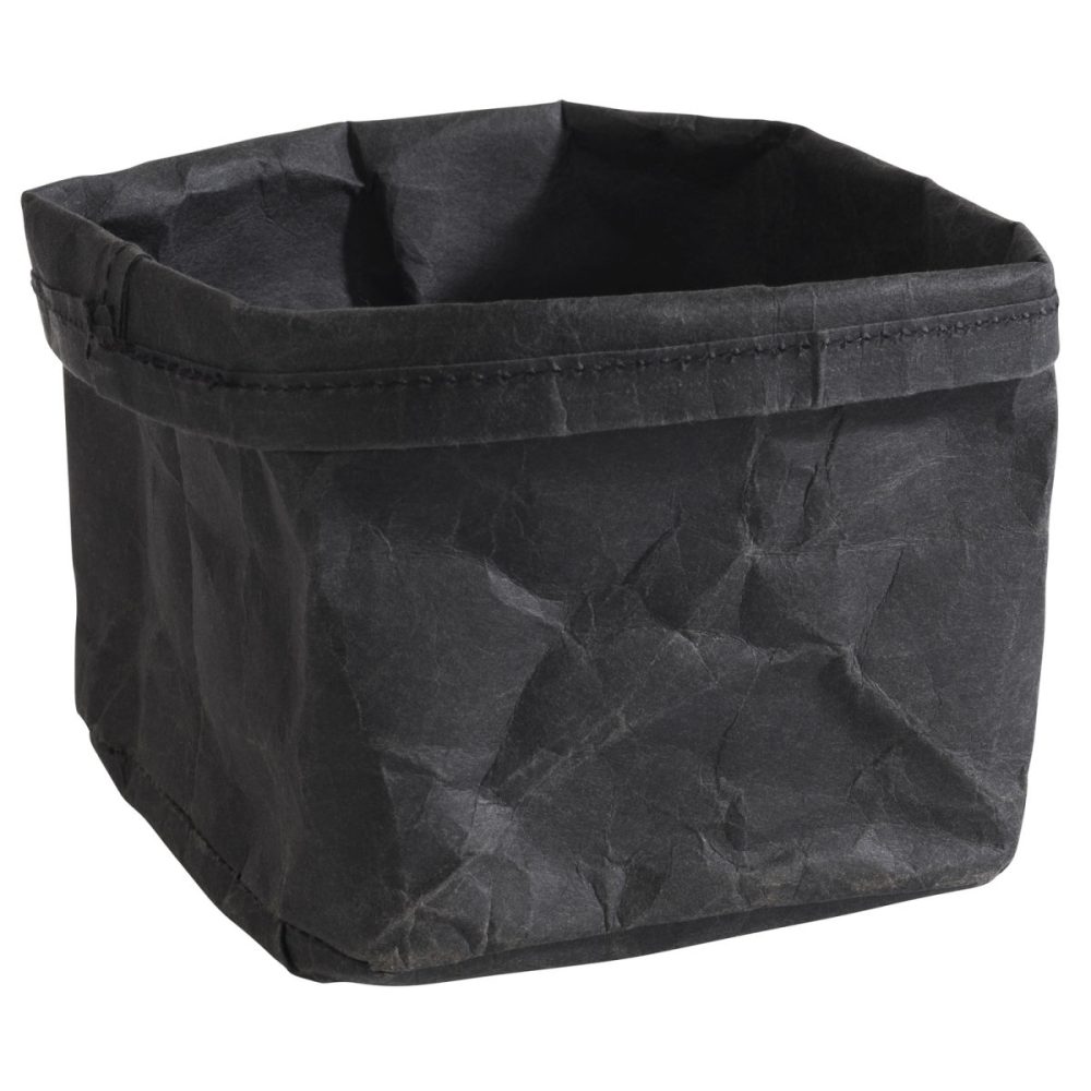 APS Brottasche; 12x11.5x11.5 cm (LxBxH); schwarz; rechteckig