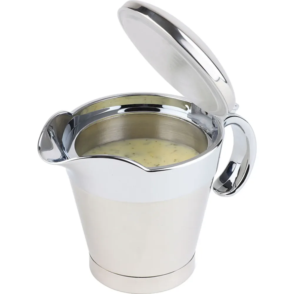 APS Thermo-Sauciere, 400 ml; 400 ml, 19x12.5x13 cm (LxBxH); silber