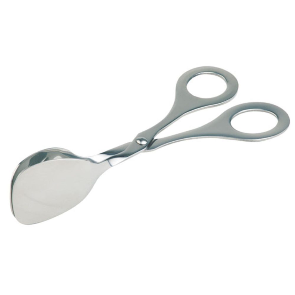 APS Gebäck- / Tortenzange; 17.5x7x3.5 cm (LxBxH); silber; rechteckig