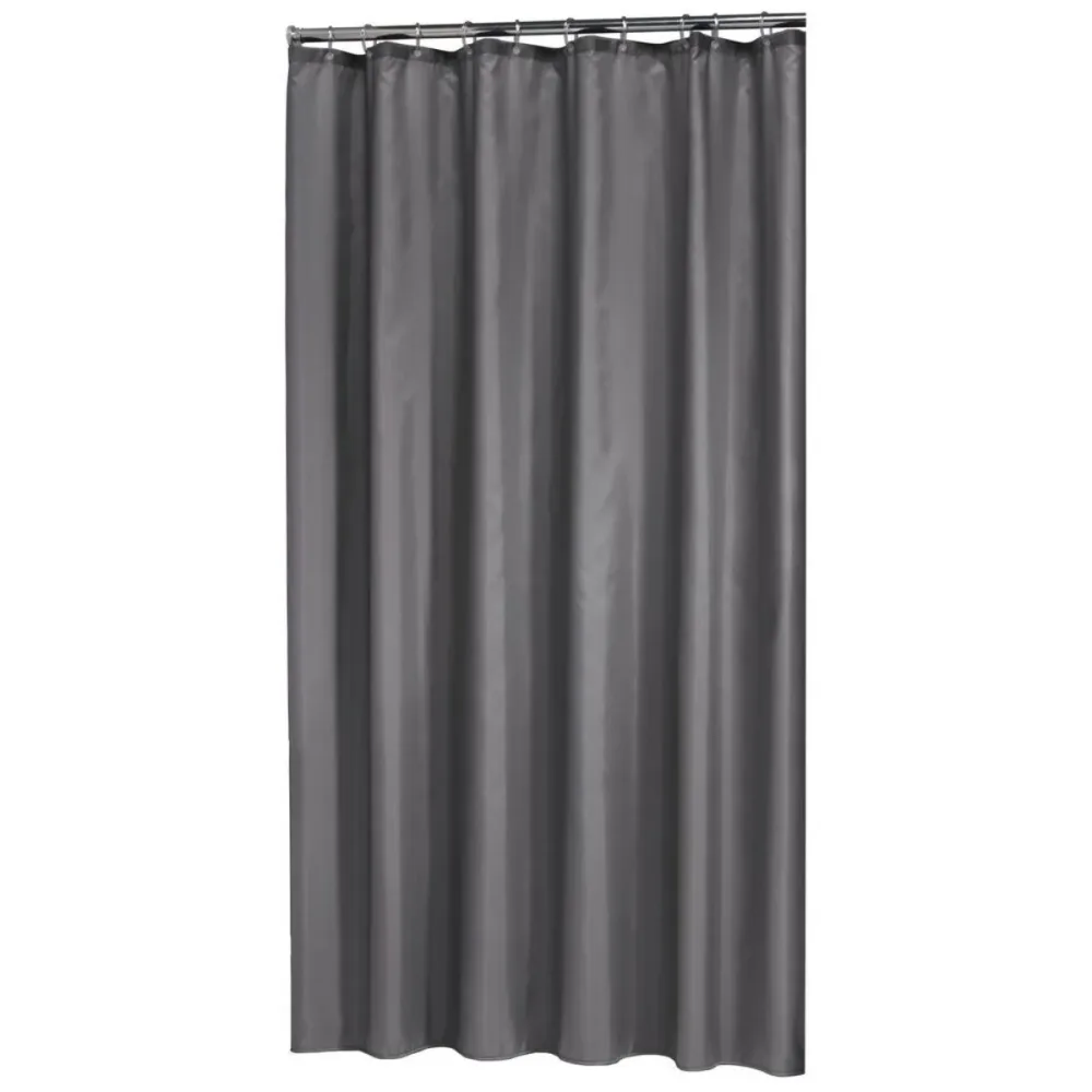 Sealskin Madeira Duschvorhang 180x200 cm Polyester Grau; 180x200 cm (LxH); grau