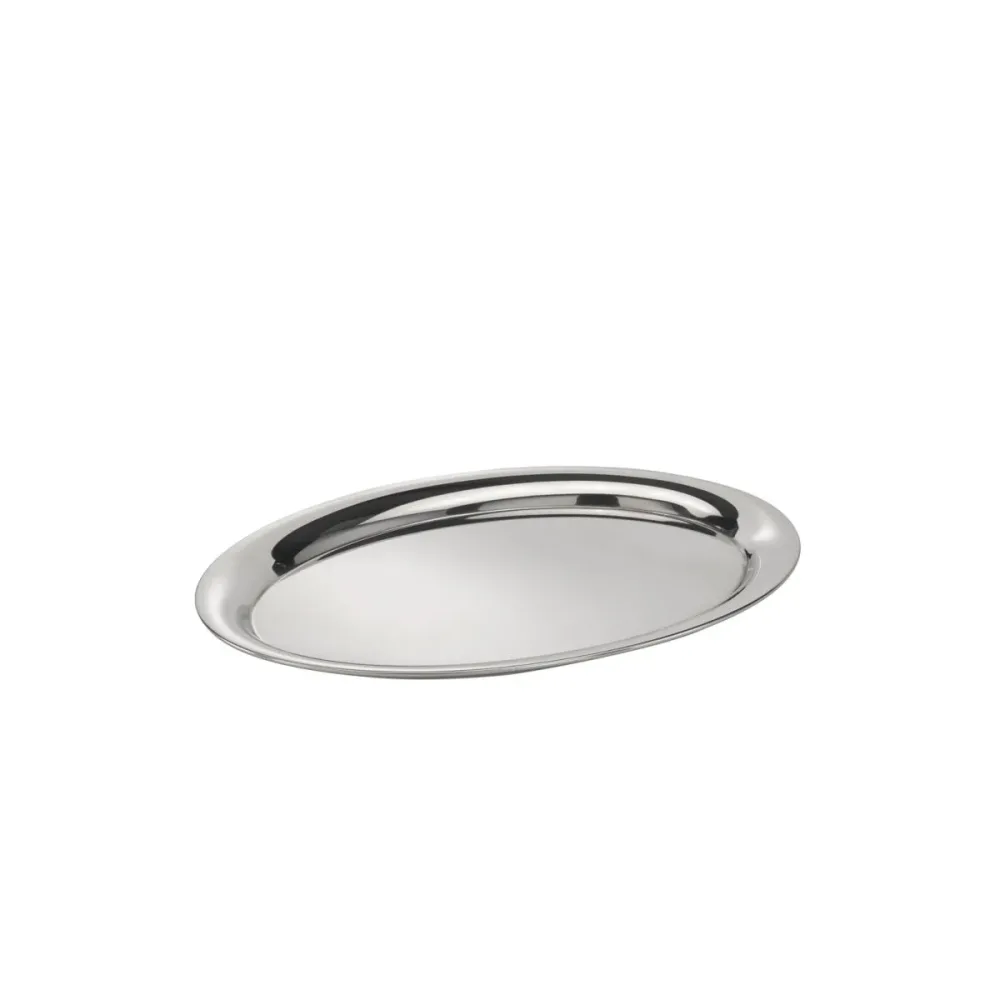 Serviertablett Kaffeehaus, ca. 26.5x19cm, oval