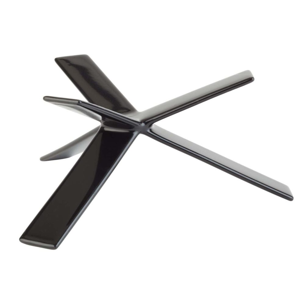 APS Buffetständer STAR, Metall; 16x16x8 cm (LxBxH); schwarz; quadratisch