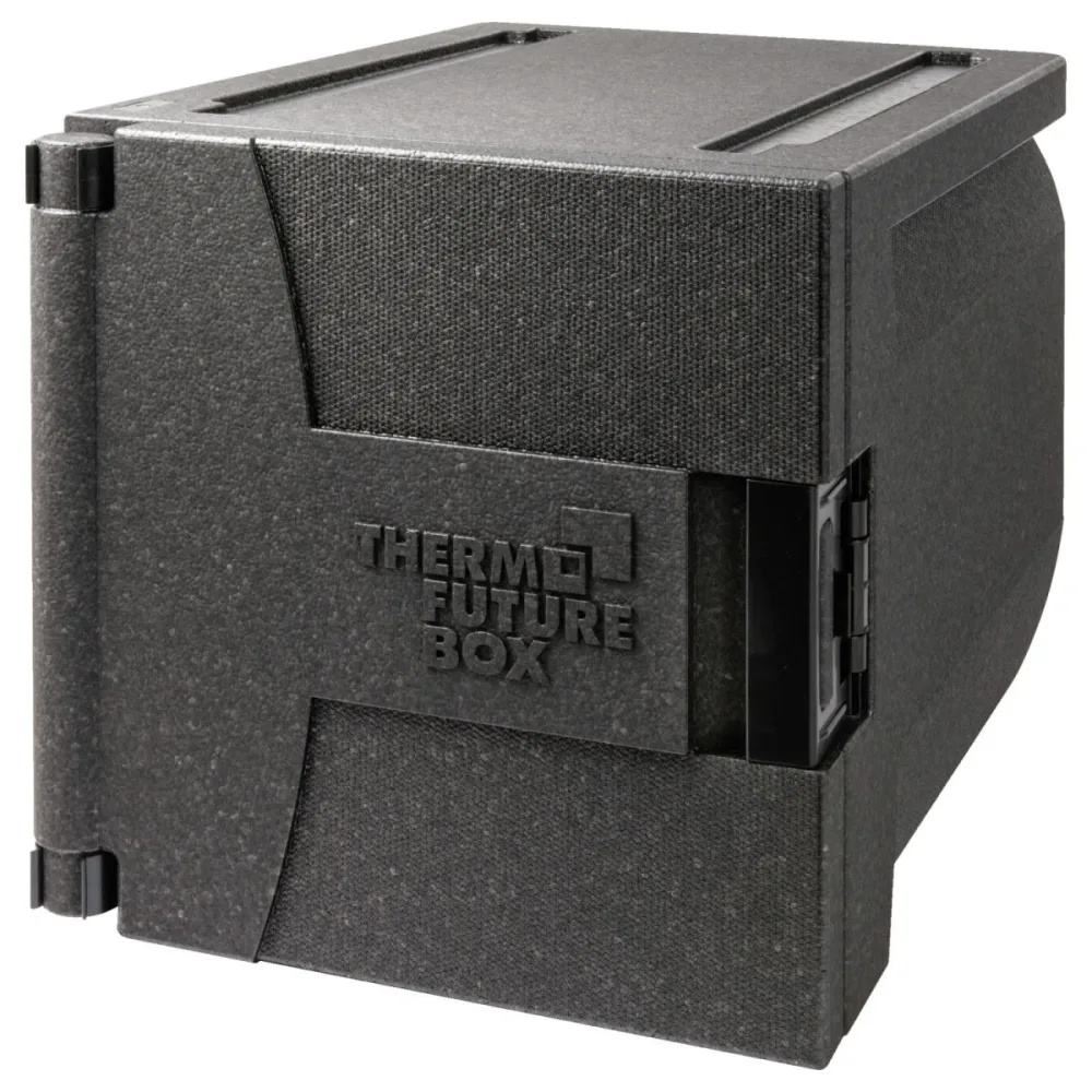 Thermo Future Box Thermobox Frontlader; 69000 ml, 66x45x49 cm (LxBxH); schwarz