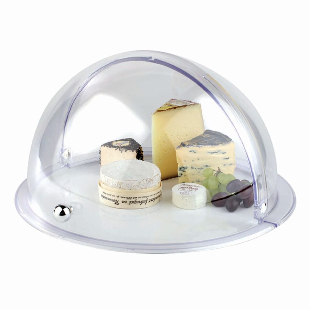 APS Rolltophaube ; 38x40.5 cm (ØxH); transparent; rund